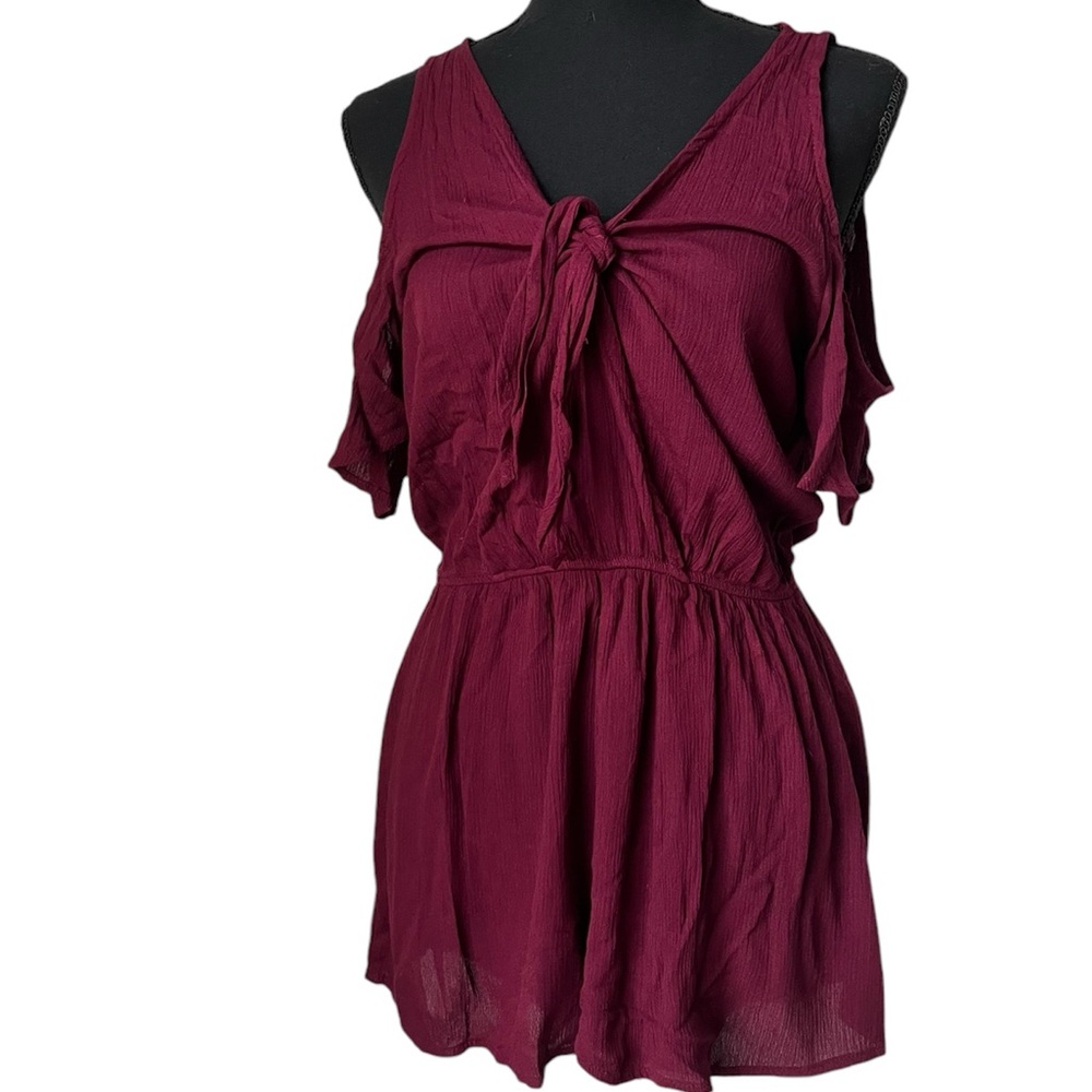 Papaya Women’s Burgundy Romper